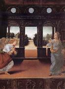 LORENZO DI CREDI The Anunciaction oil painting on canvas